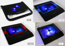 Beitragsbild: GlacialTech V-Shield-Serie mit Laptop-Coolpads